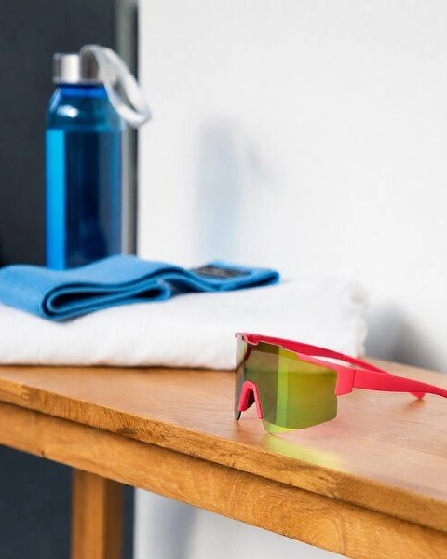 elasto Sportbrille mit UV-Schutz - verspiegelte Fahrradbrille aus RPET – Ansicht 4