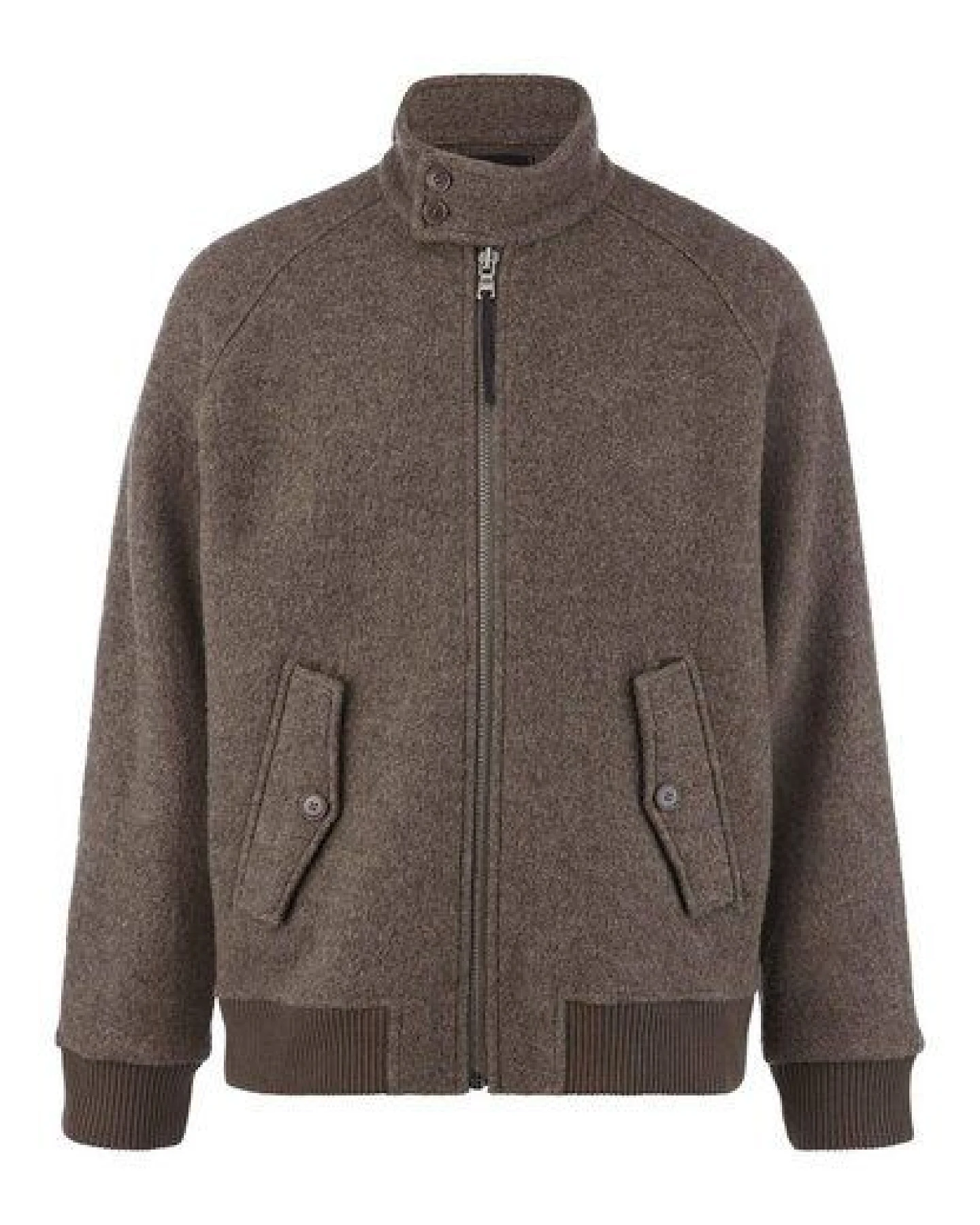 hessnatur Harrington Walk Jacke Regular aus reiner Bio-Merinowolle – Ansicht 3