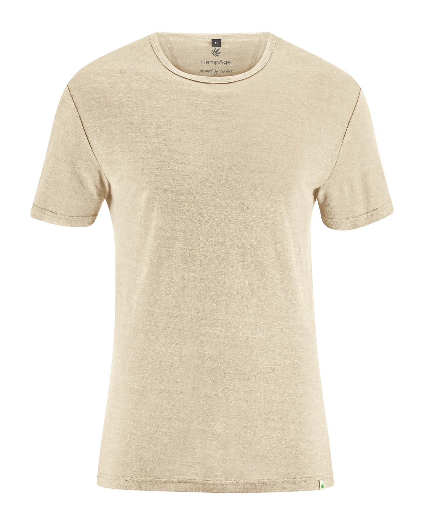 Hempage Herren vegan Herren T-Shirt Gobi Beige – Ansicht 2