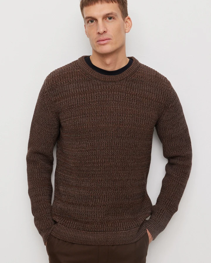 Recolution Herren vegan Pullover Cress Chocolate