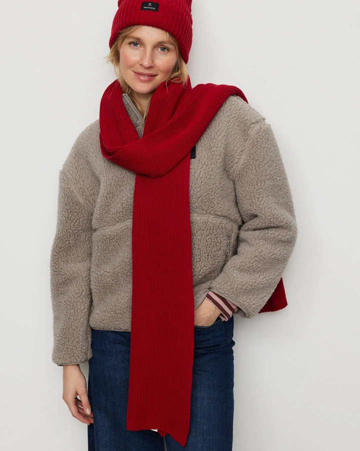 Recolution Damen vegan Schal Heloconia Signalrot