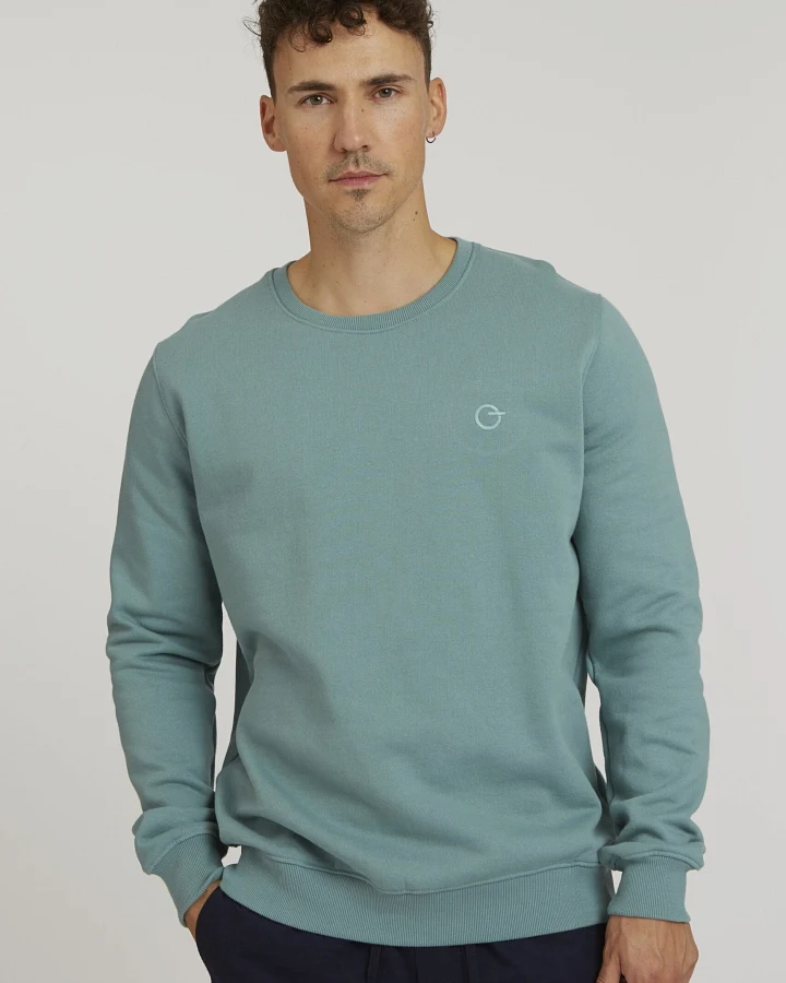 ThokkThokk Herren vegan Pullover Soft Moss