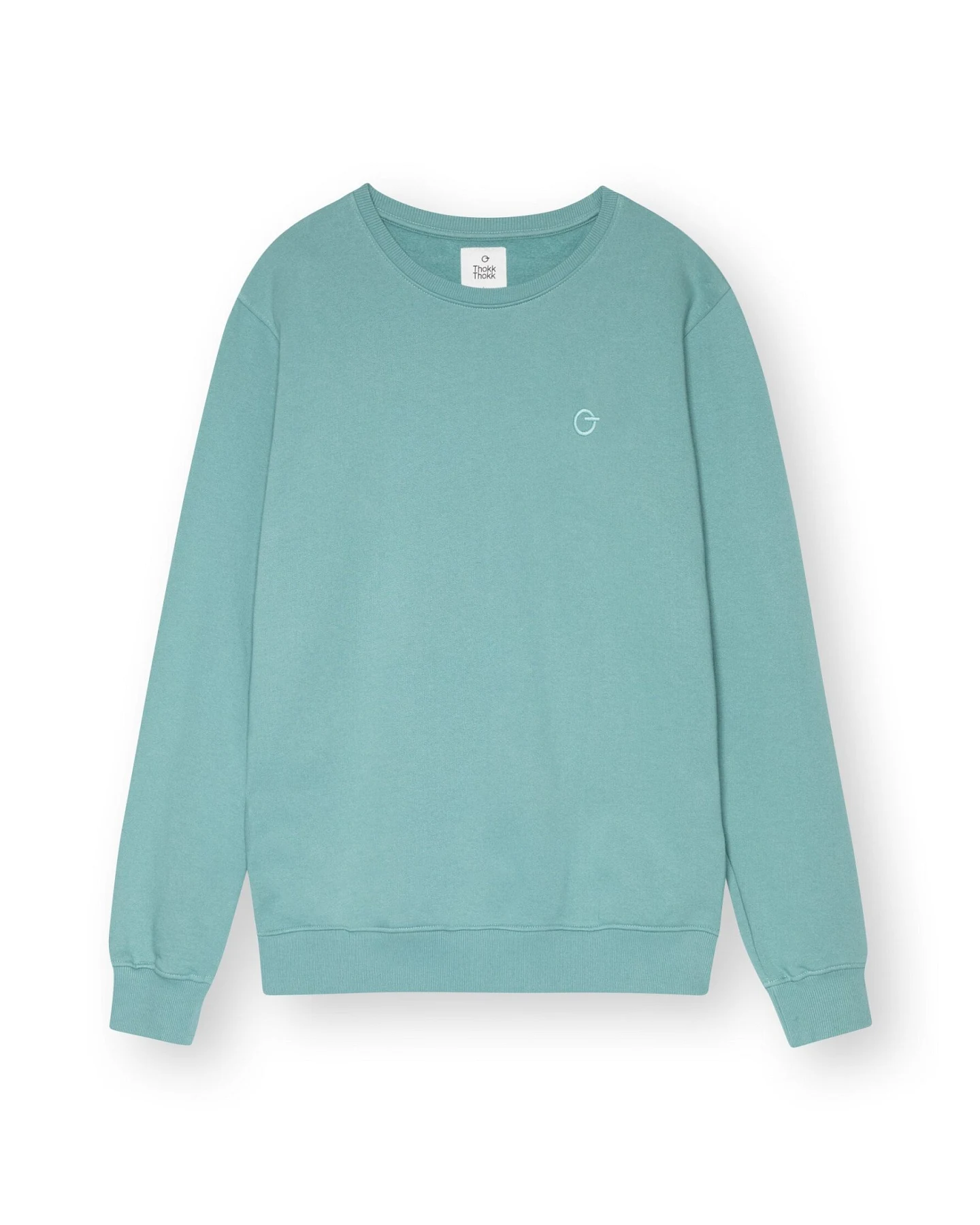ThokkThokk Herren vegan Pullover Soft Moss – Ansicht 2