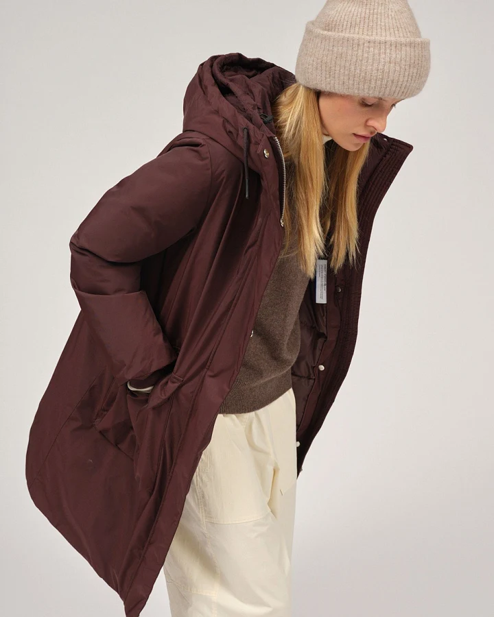 Parka Pina Dunkelbraun