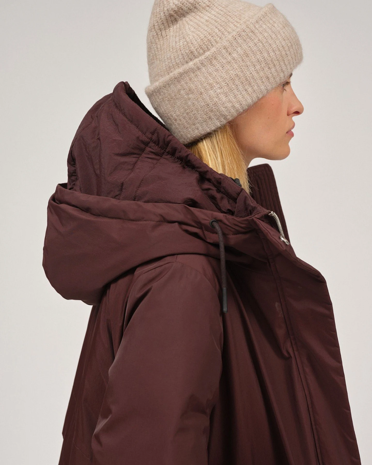 Parka Pina Dunkelbraun – Ansicht 6