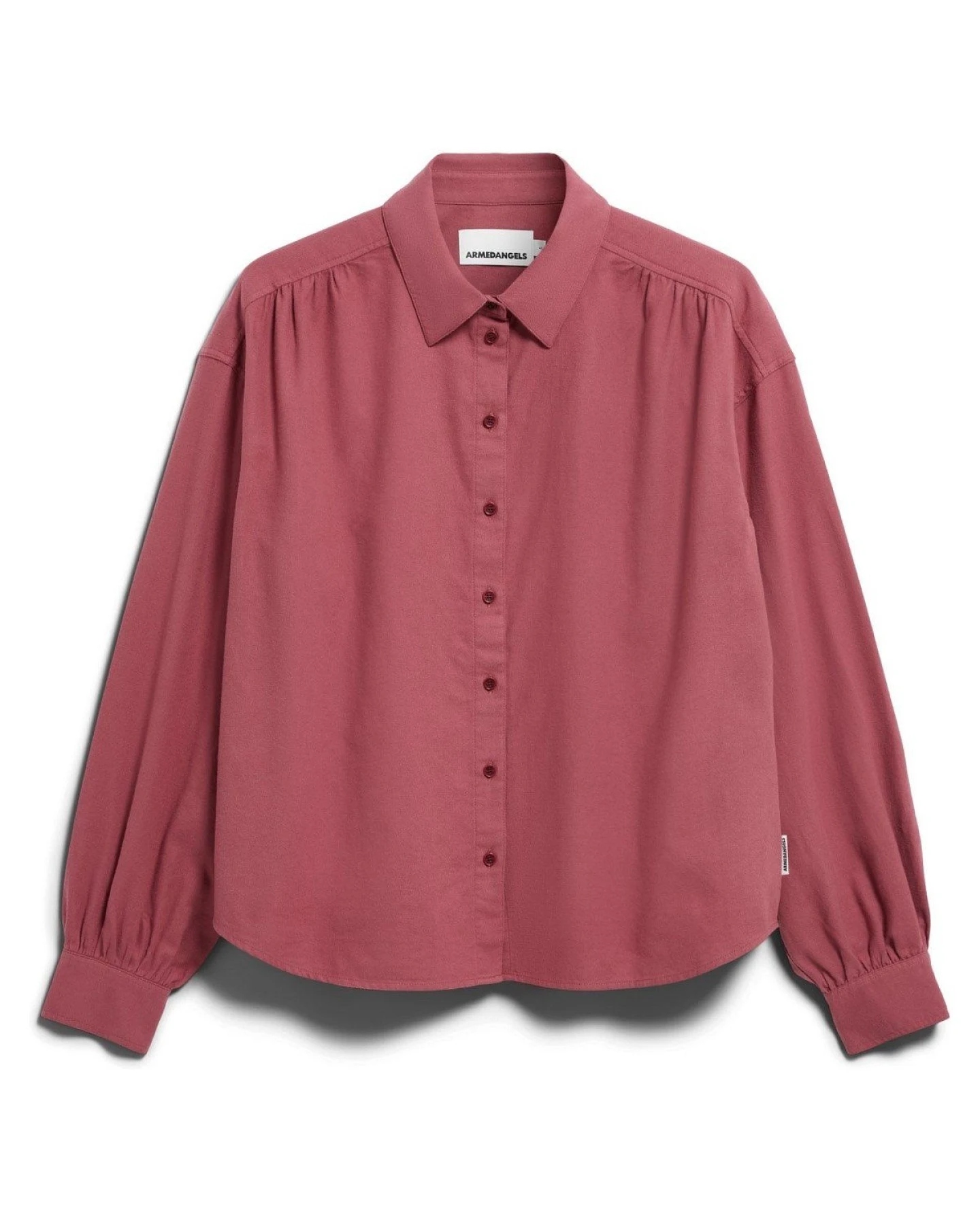 Bluse Efinaraa Flanell Rot – Ansicht 5