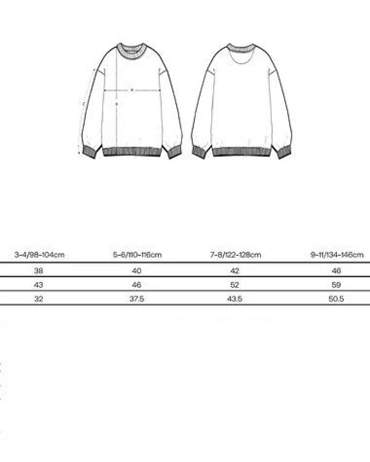 MELAdi Kinder Sweater aus Biobaumwolle - Regenwolke auf Pink Kopie
