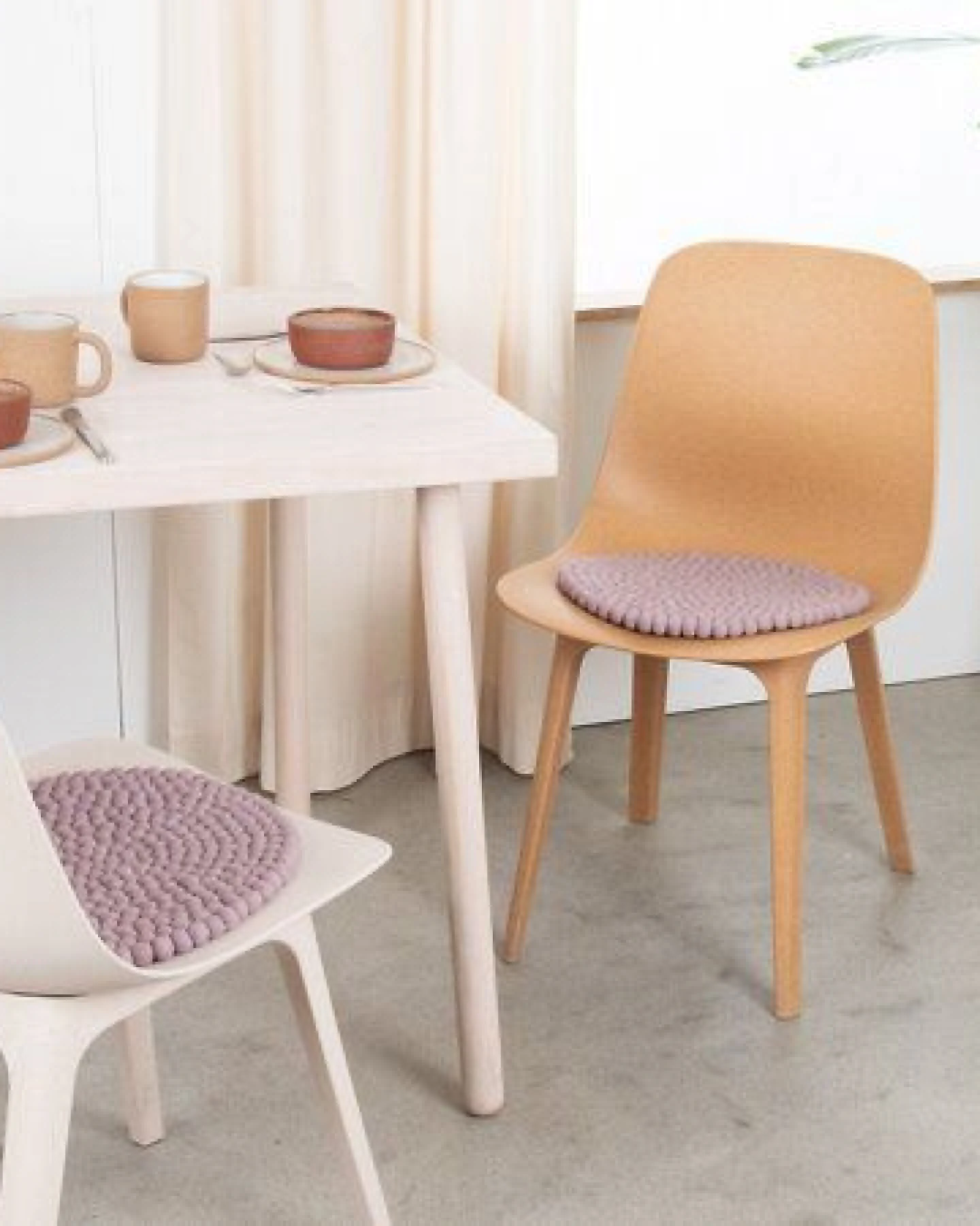 myfelt Filzkugel Sitzauflage (⌀ 36 cm, 36 x 36 cm) – Ansicht 3