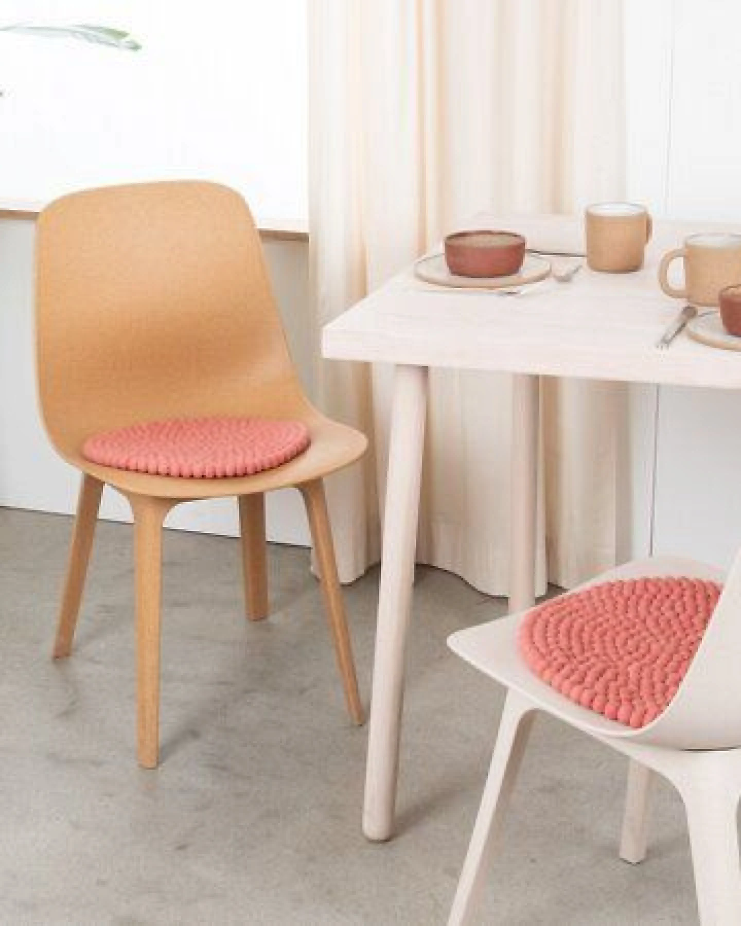 myfelt Filzkugel Sitzauflage (⌀ 36 cm, 36 x 36 cm) – Ansicht 4