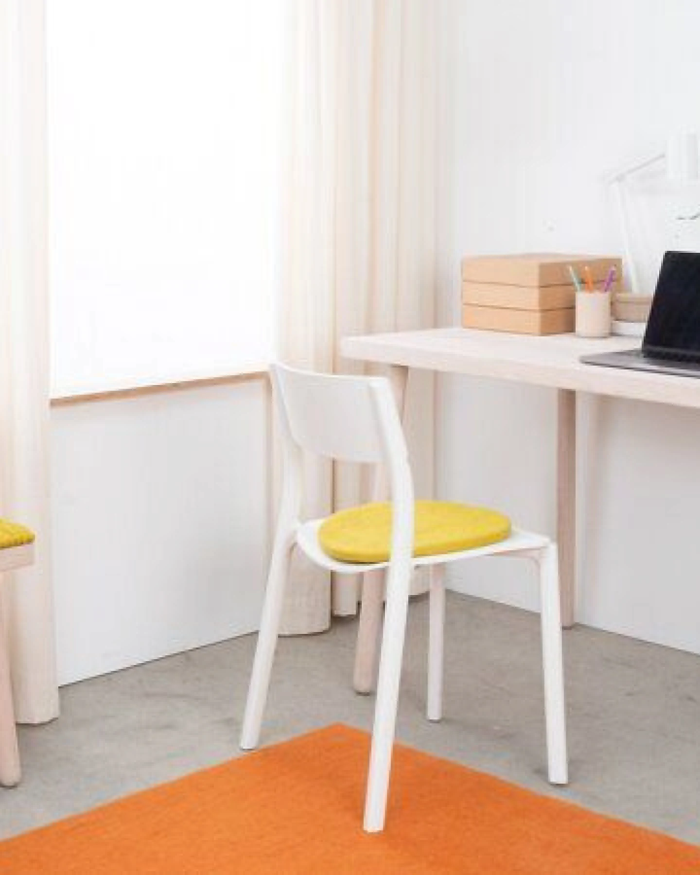 myfelt Flachfilz Sitzauflage (⌀ 36 cm, 36 x 36 cm) – Ansicht 2