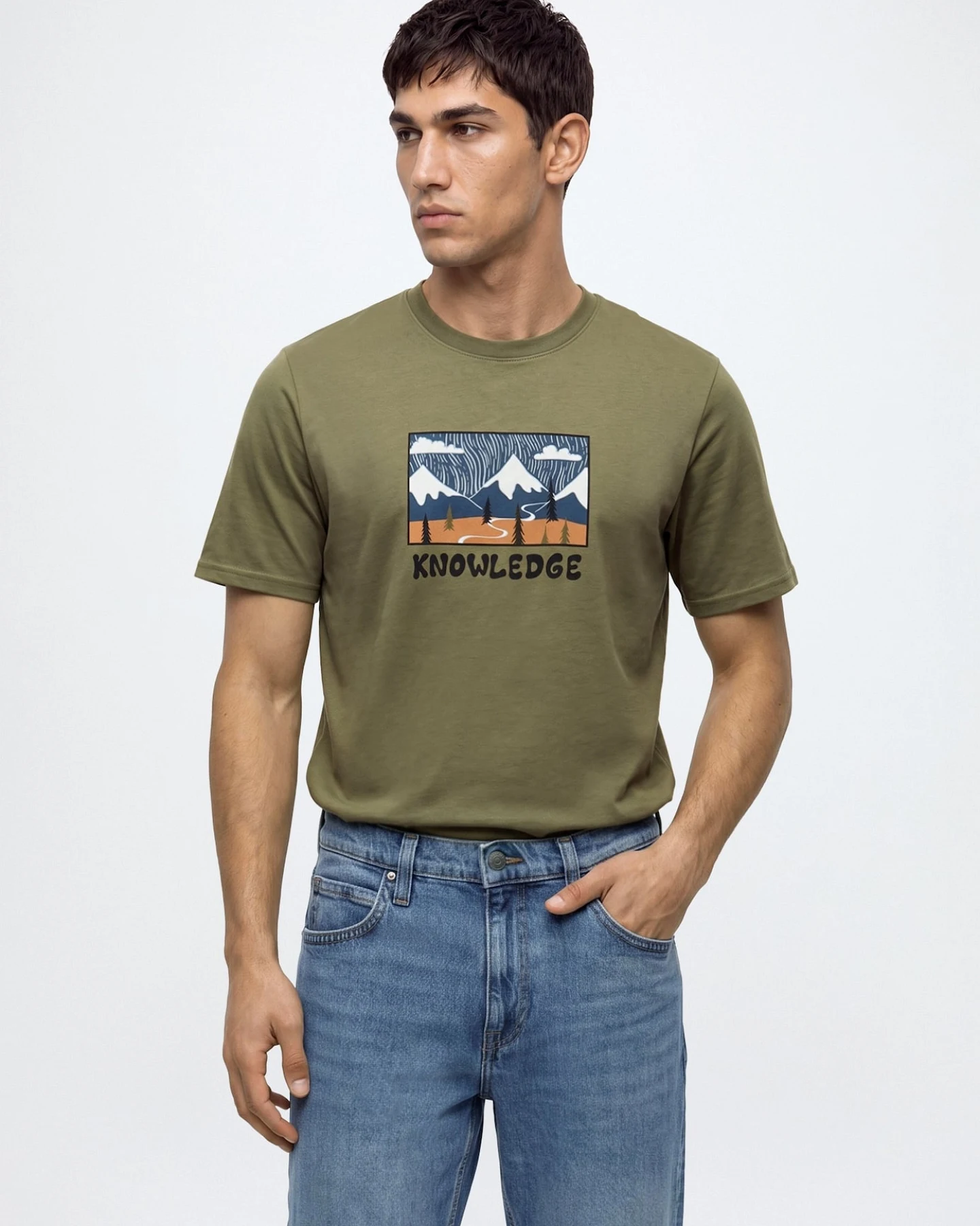 KnowledgeCotton Apparel T-Shirt – Ansicht 6