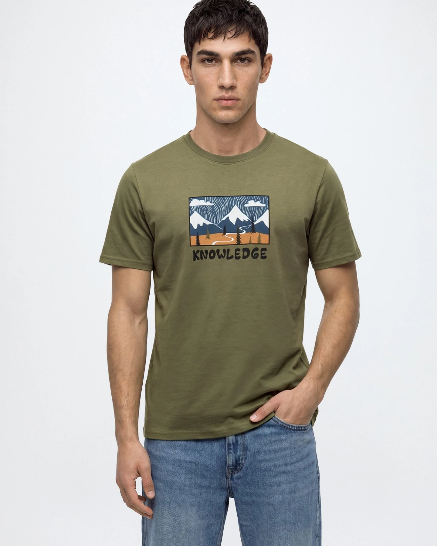 KnowledgeCotton Apparel T-Shirt – Ansicht 2
