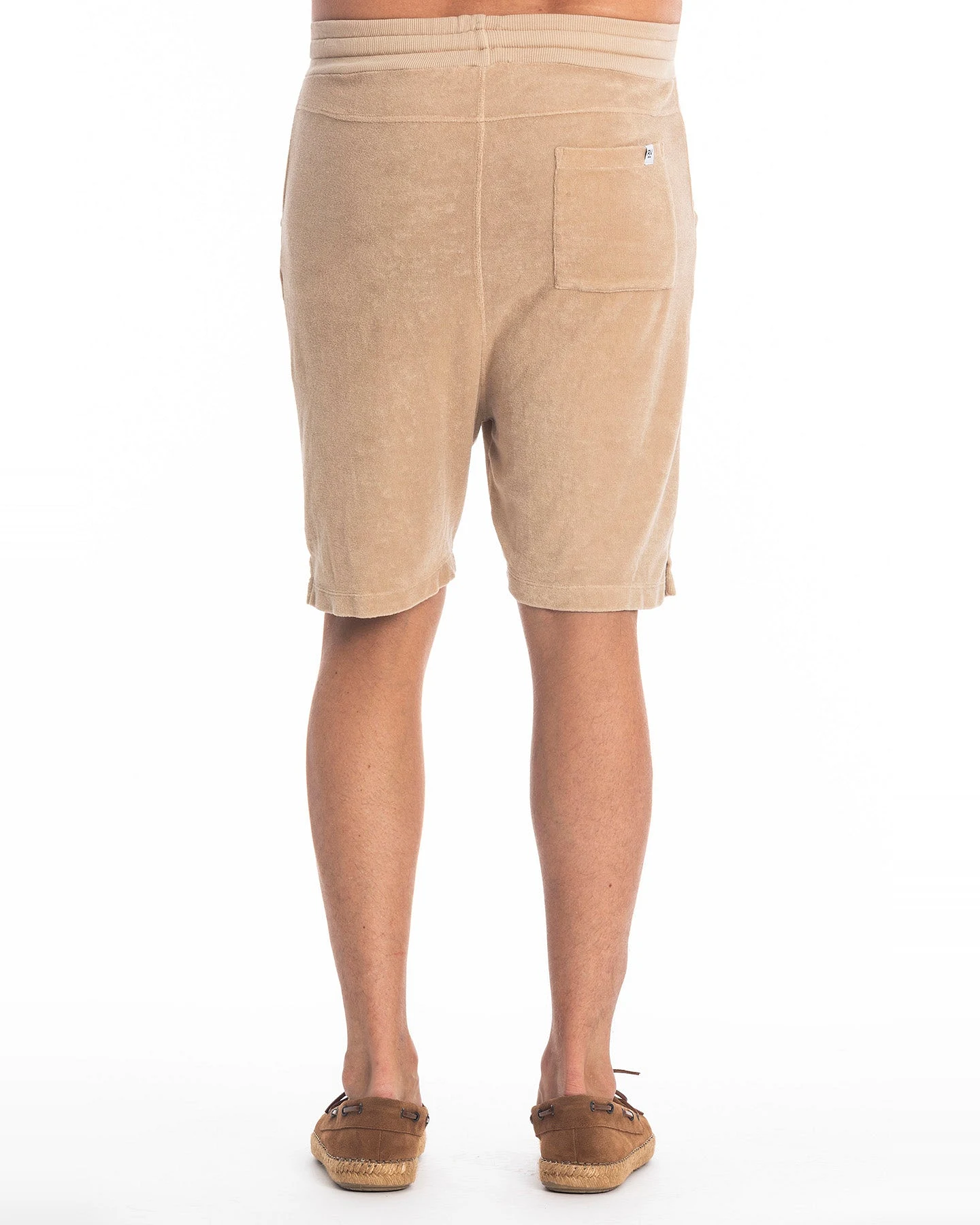 RAVENS VIEW IBIZA Herren vegan Sweatshorts Costa Sand – Ansicht 2
