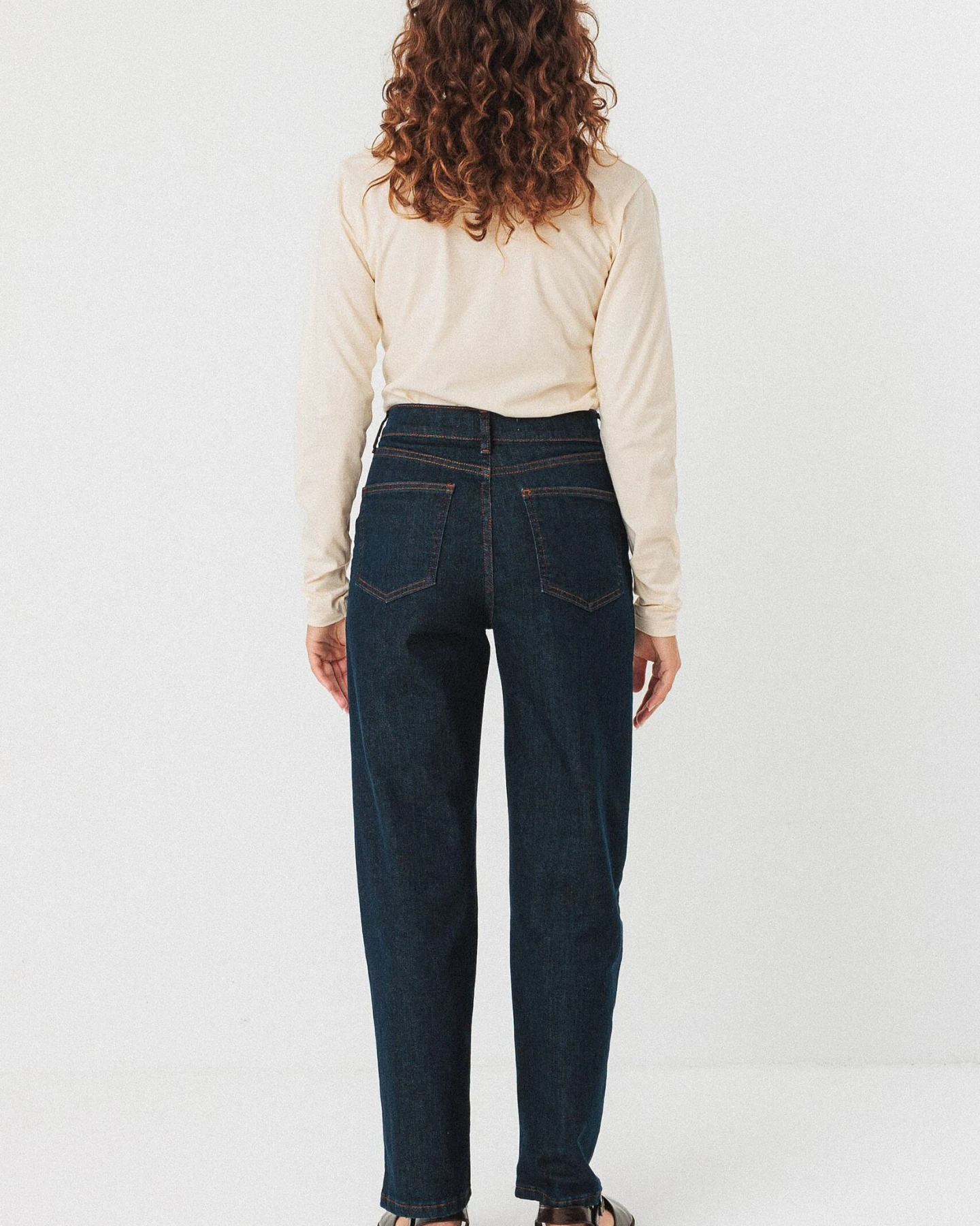 SKFK Damen vegan Jeans Ania Blau – Ansicht 2