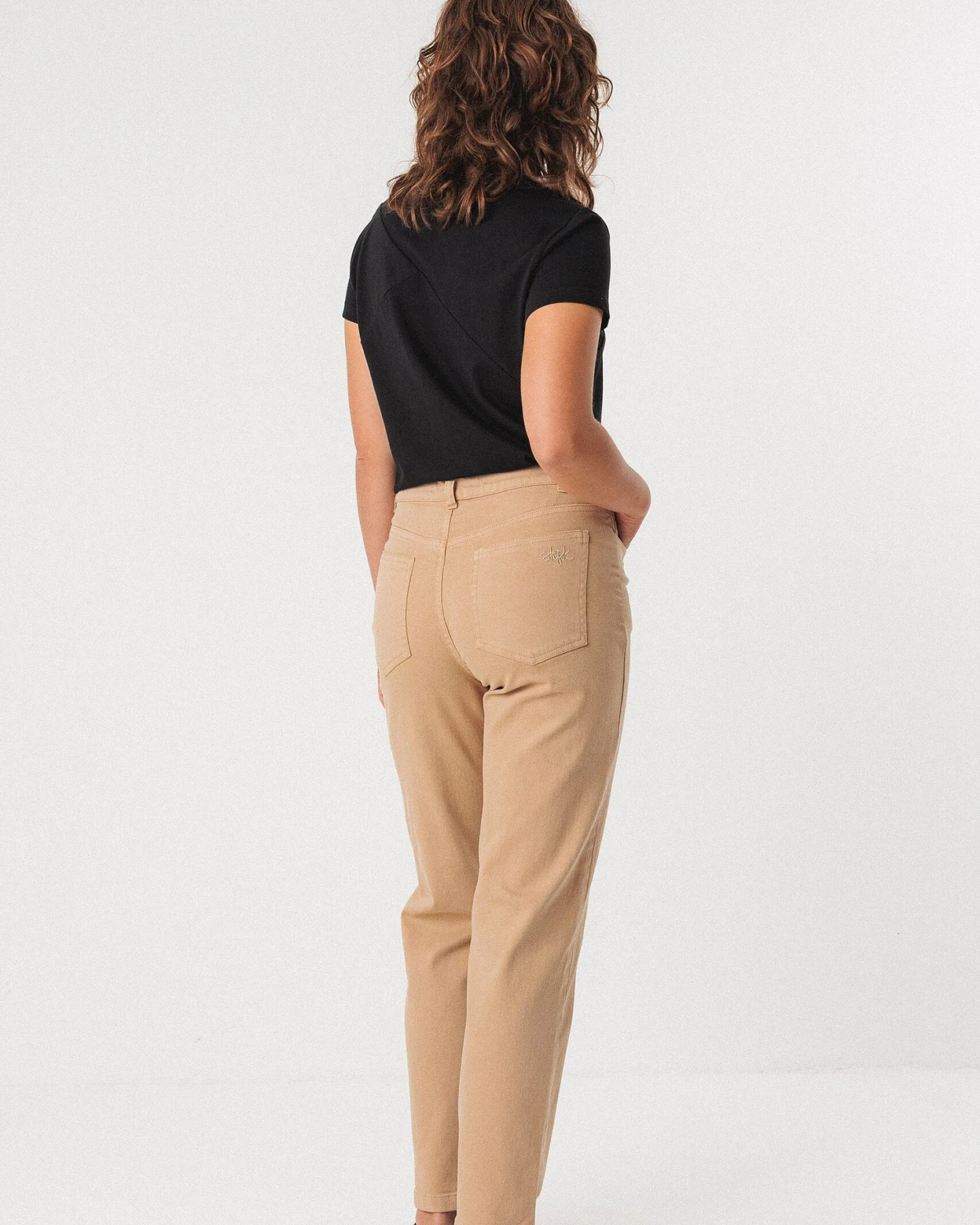 SKFK Damen vegan Hose Ibia Beige – Ansicht 2