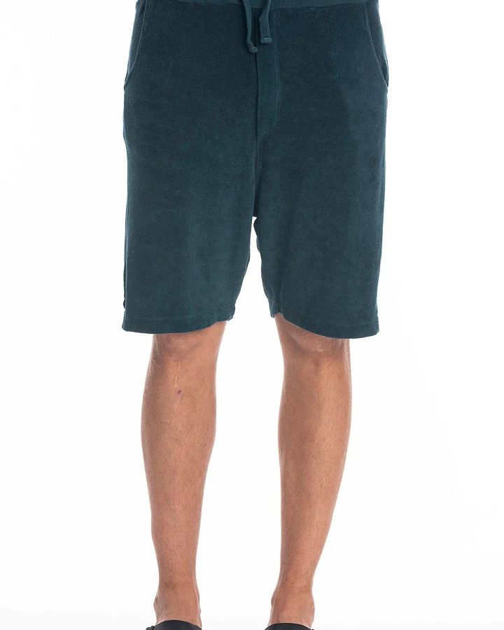 RAVENS VIEW IBIZA Herren vegan Sweatshorts Costa Ozeanblau