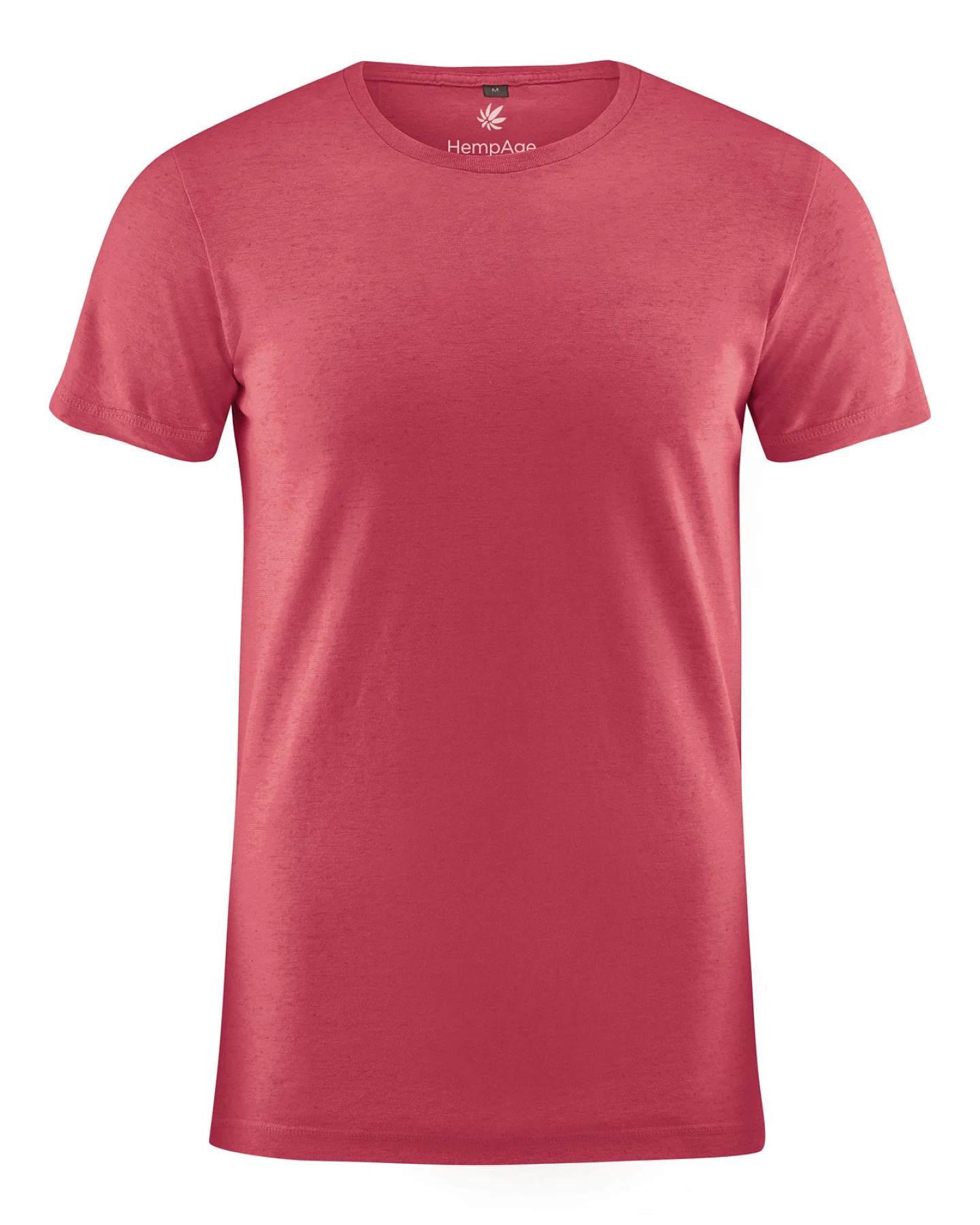 Hempage Herren vegan T-Shirt Barolo Slim Fit Rosa – Ansicht 2
