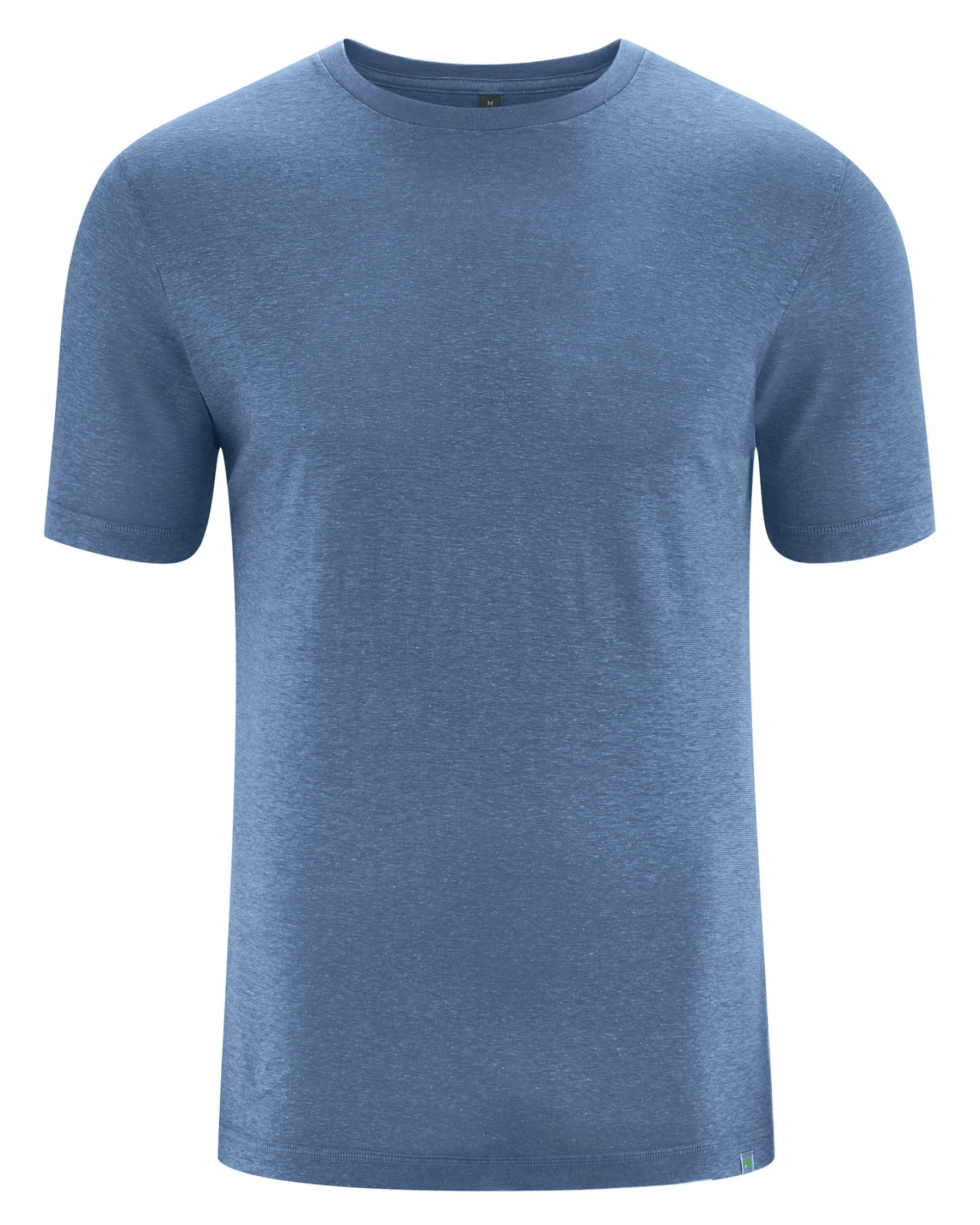 Hempage Herren vegan T-Shirt Slim Fit Blueberry – Ansicht 2