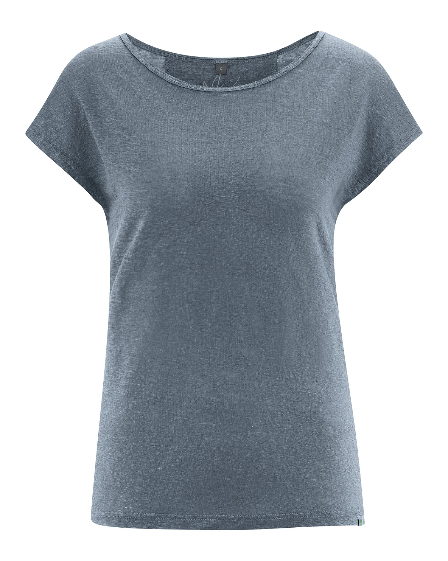 Hempage Damen vegan T-Shirt Hempage Regular Fit Anthrazit – Ansicht 2