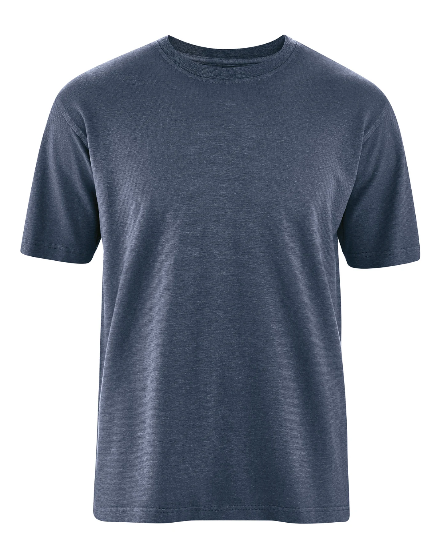 Hempage Herren vegan T-Shirt Basic Wintersky Blau – Ansicht 2