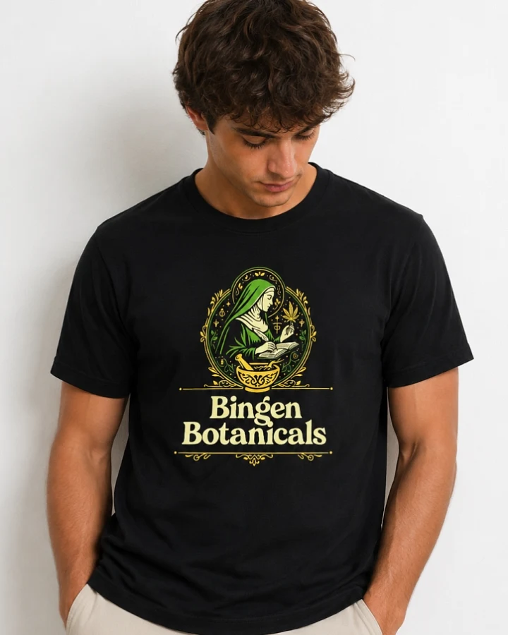 HempAge Herren vegan T-Shirt Mit Aufdruck Schwarz