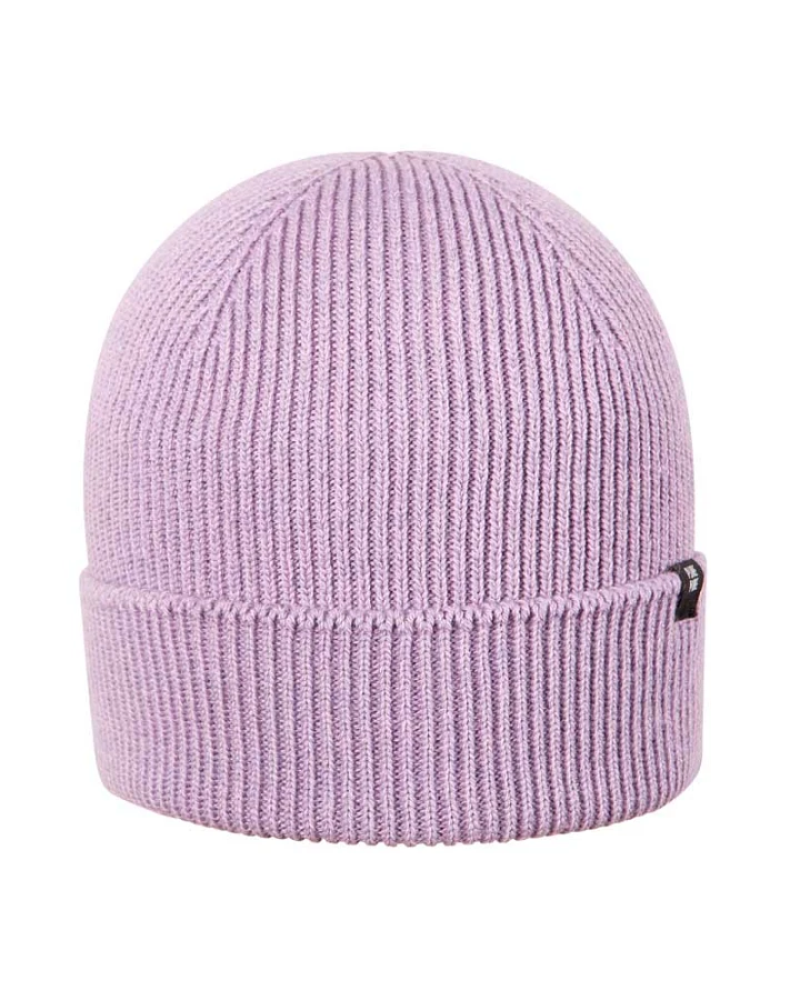 Pure Pure by Bauer - Strickmütze mit Merinowolle-Seide lilac