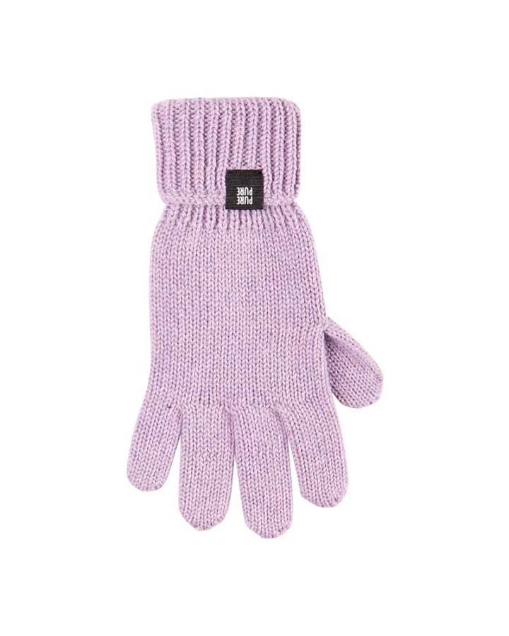 Pure Pure by Bauer - Kinderhandschuhe mit Wolle-Seide lilac 4