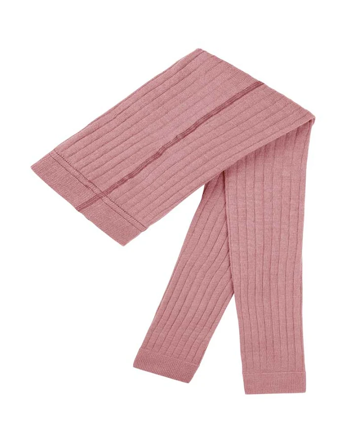 Pure Pure by Bauer - Leggings mit Merinowolle shadow-rose