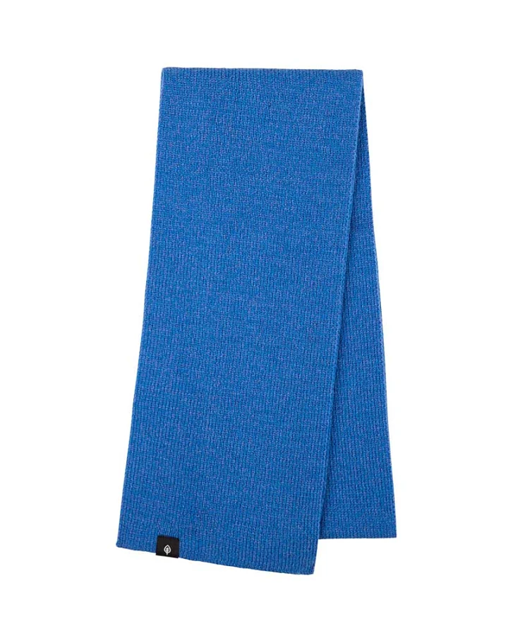 Pure Pure by Bauer - Strickschal mit Wolle-Seide bright-blue