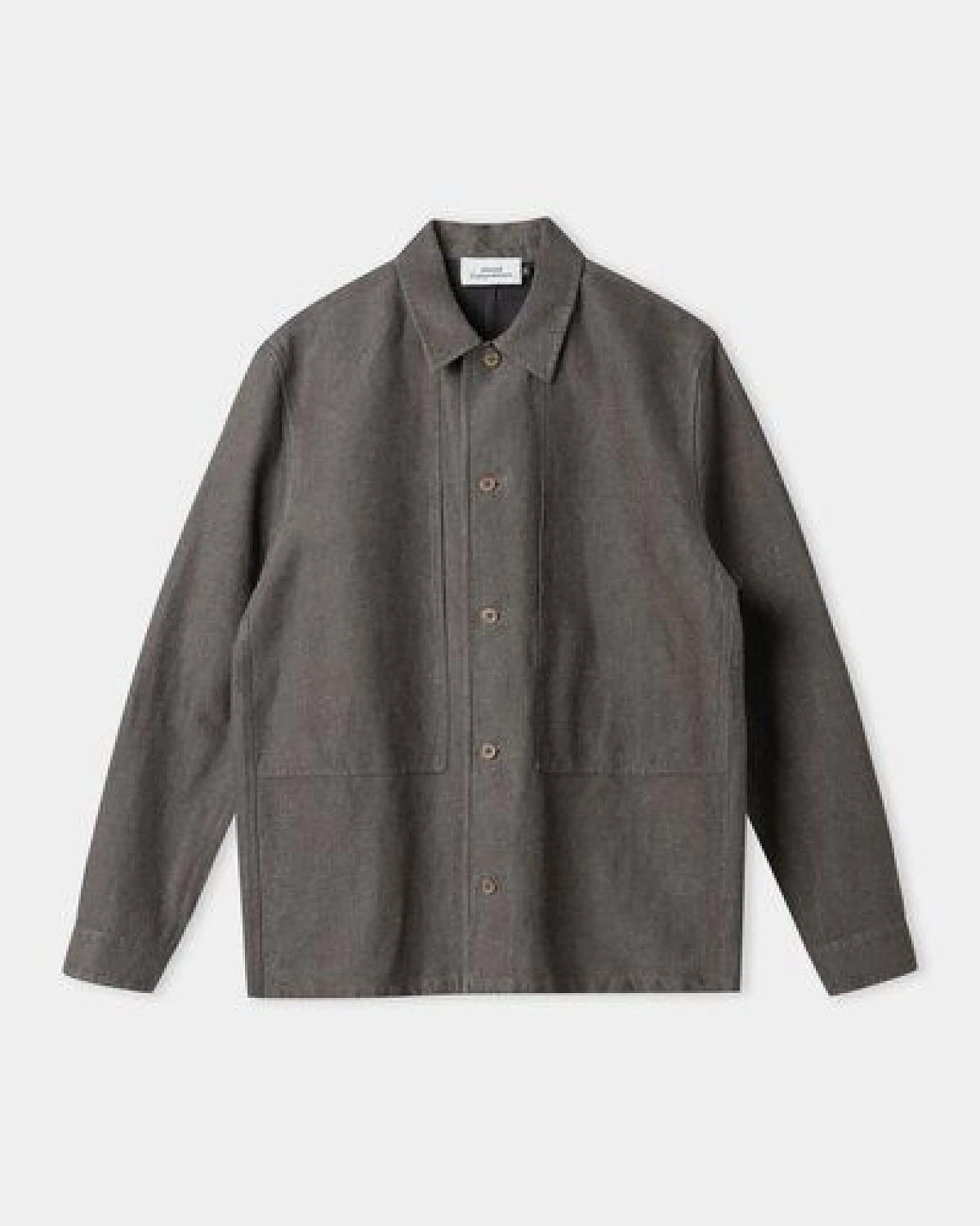 About Companions Klassisches Overshirt-Jacke OWE aus Winterleinenmischung – Ansicht 2