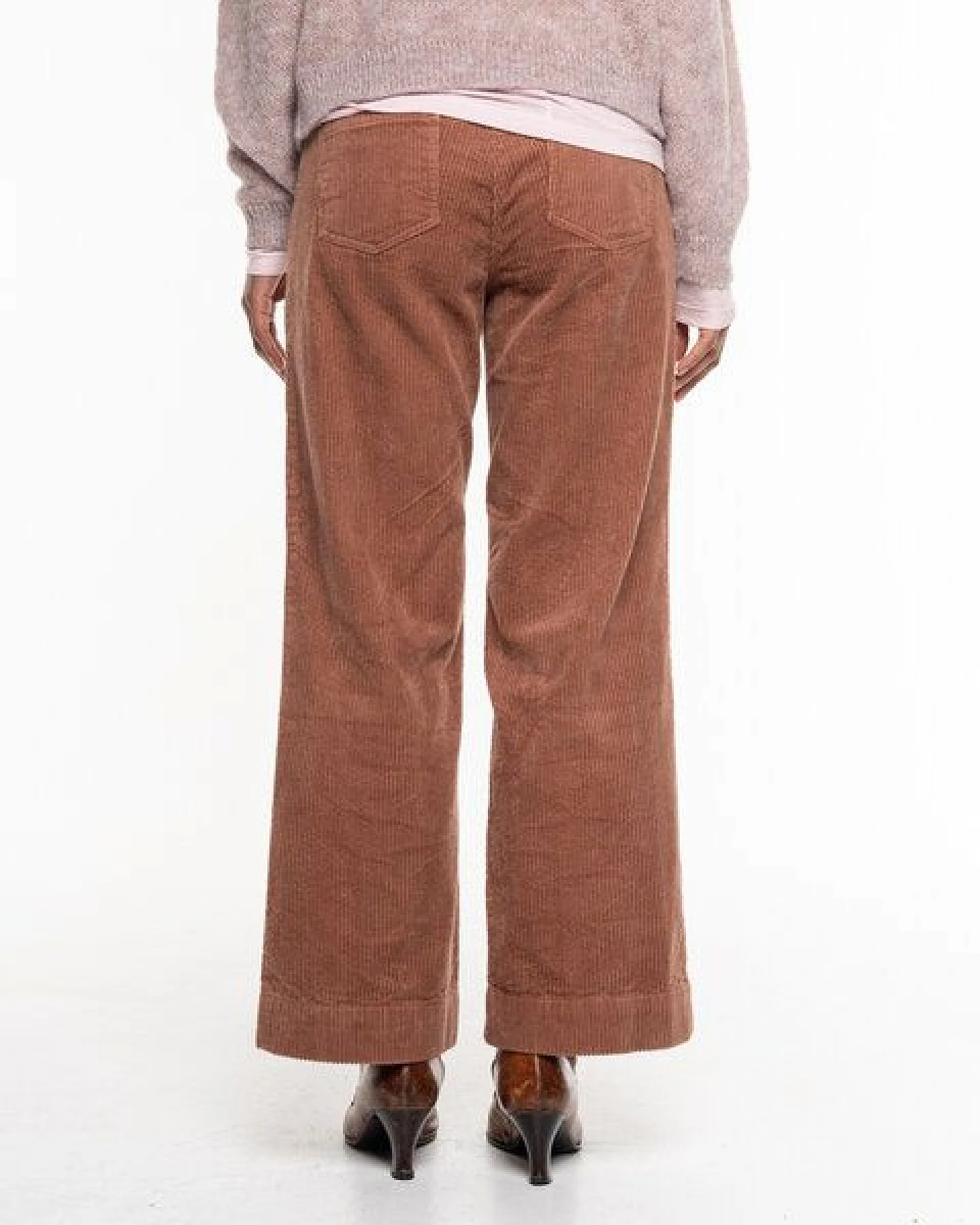 Alma & Lovis Softe Breitcord-Culotte aus Bio-Baumwolle – Ansicht 2