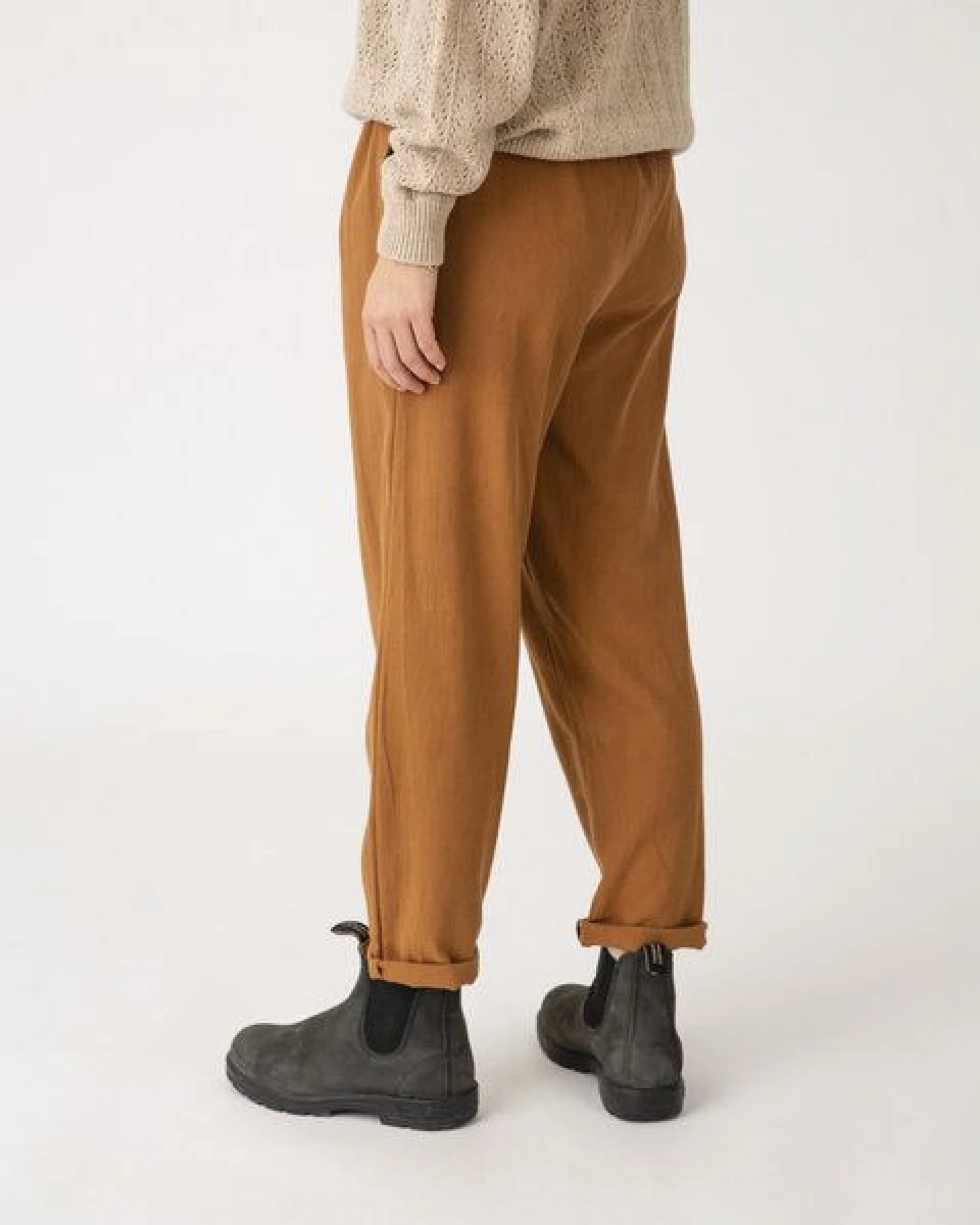 Matona Chinohose für Frauen aus Canvas Bio-Baumwolle / Canvas Chino – Ansicht 3