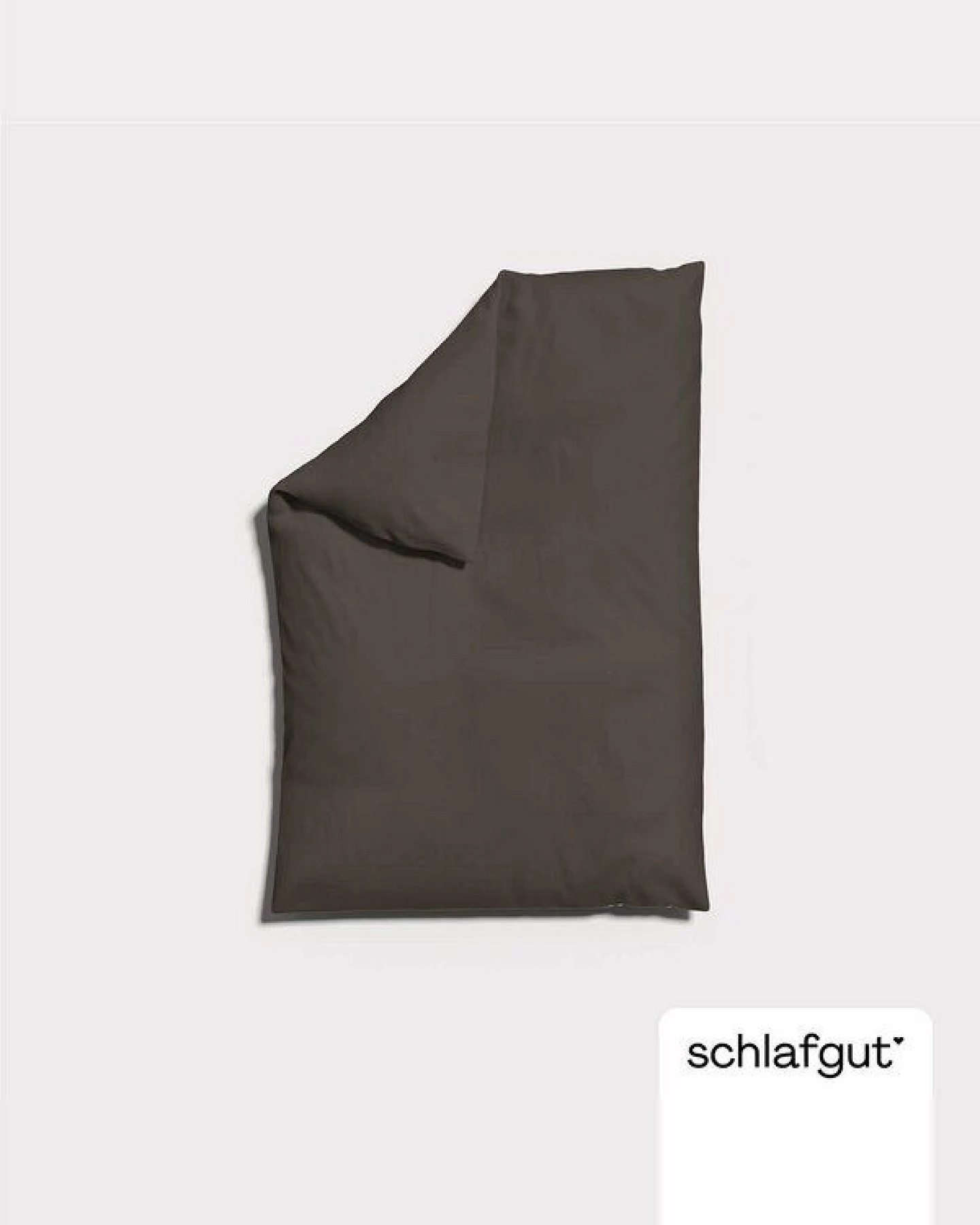 Schlafgut Bettdeckenbezug Knitted Jersey - 95% Biobaumwolle, 5% Elasthan - uni – Ansicht 3