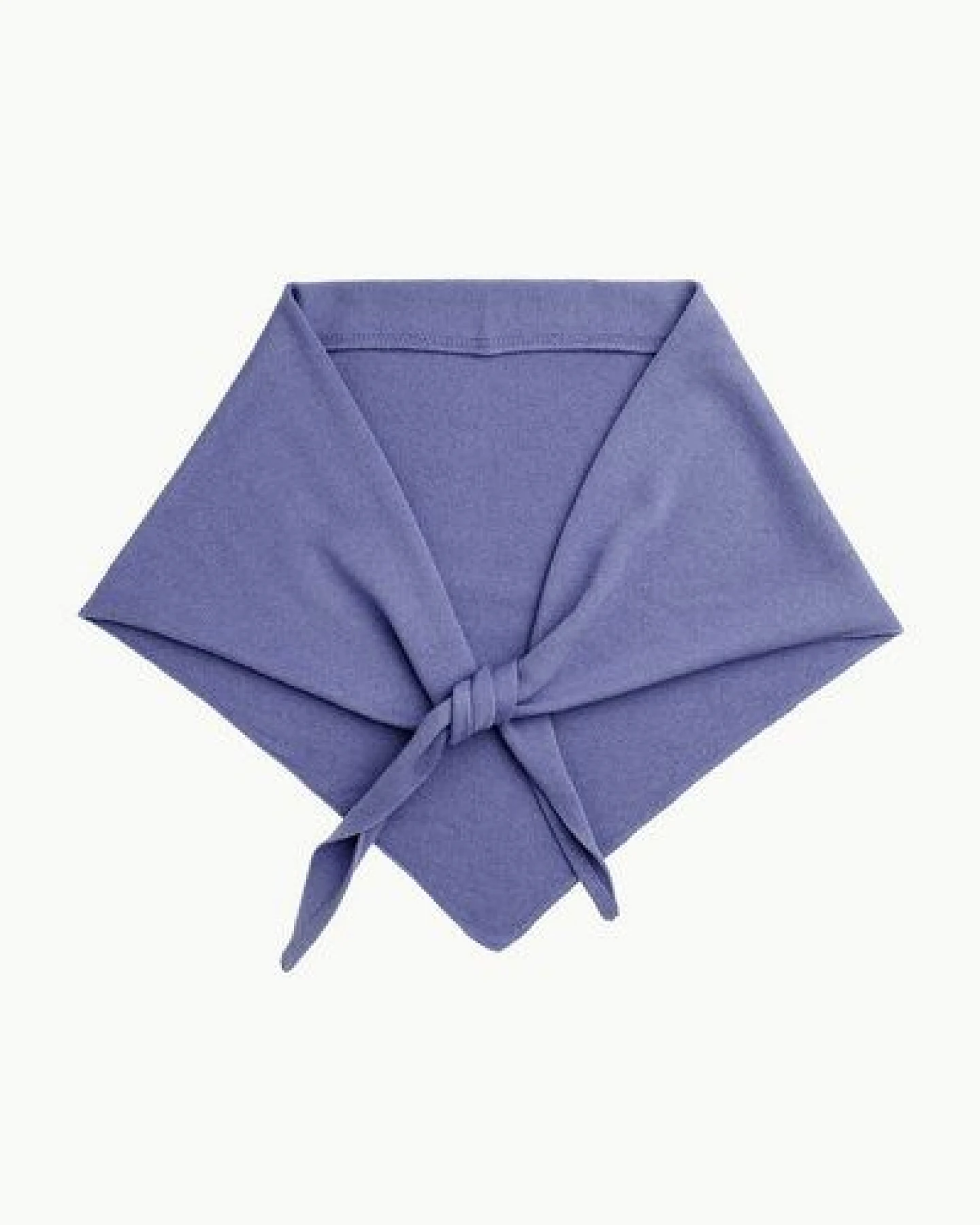 Kopyto BIRUANG XL Große Bandana / Halstuch 100% Merinowolle RWS-zertifiziert, unifarben – Ansicht 3