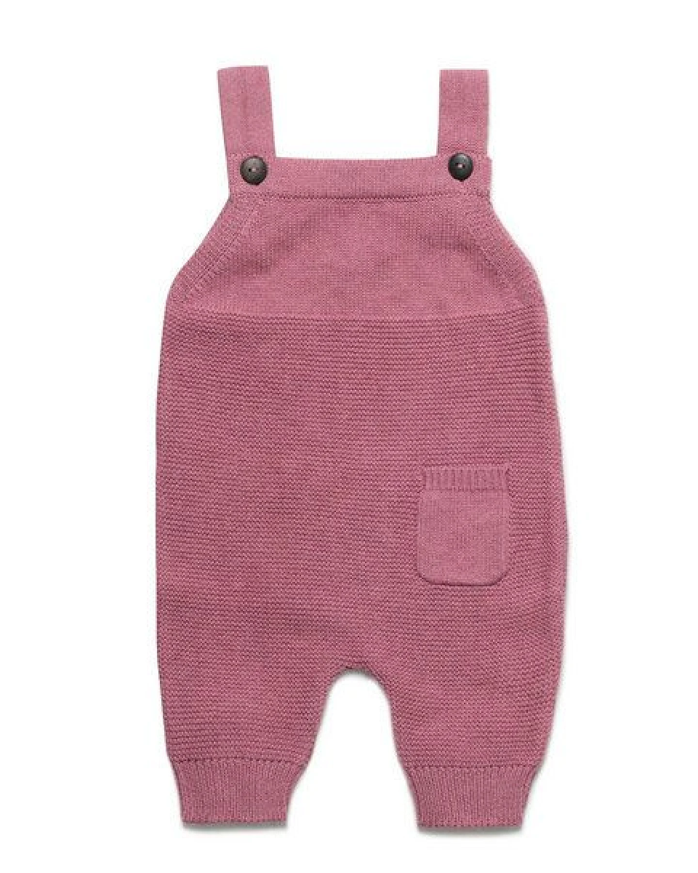 Puri Organic Baby Latzhose Krausstrick Baumwolle (Bio) Schurwolle – Ansicht 2