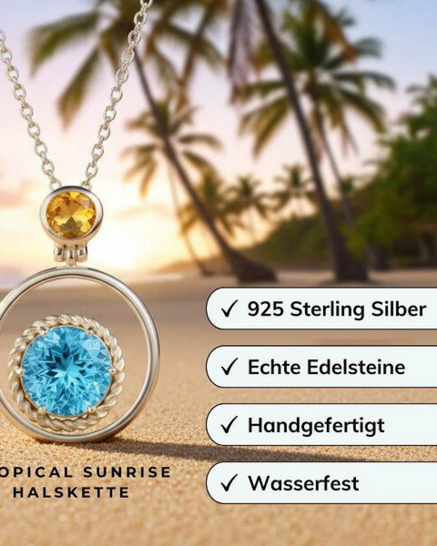 Spirit of Island Halskette mit Anhänger – Ansicht 3