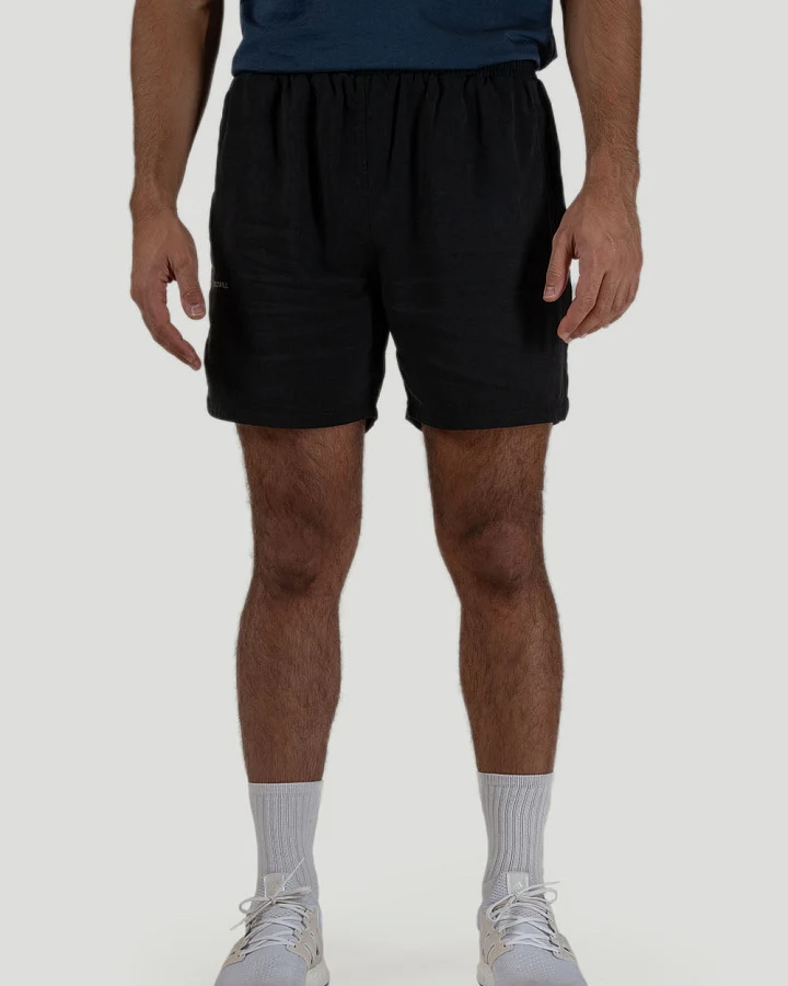 Boldwill Herren vegan Sportshorts Pf47 Wood Schwarz