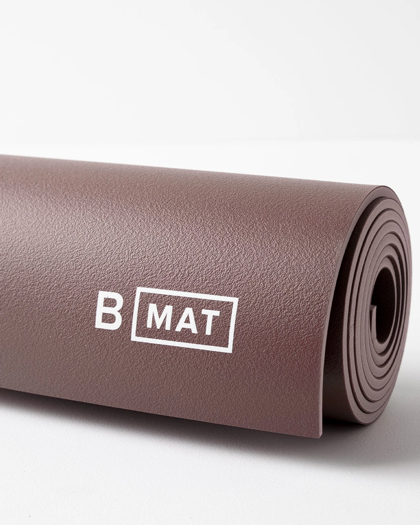b halfmoon Yogamatte b mat strong - Cacao 215cm – Ansicht 3