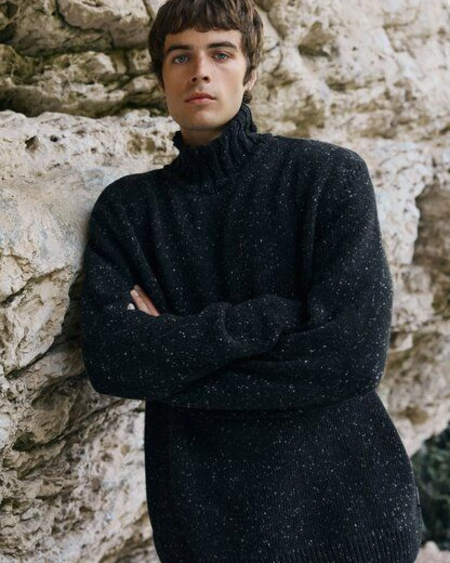 ARMEDANGELS TWEED ROLLNECK Herren Strickpullover aus recycelter Woll-Mix – Ansicht 4