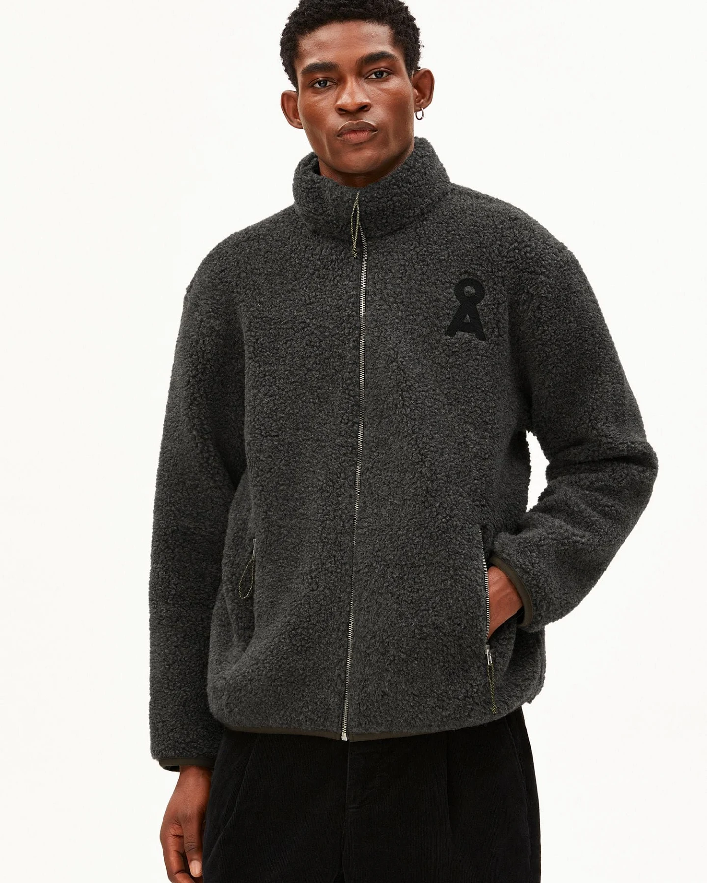 ARMEDANGELS Fleecejacke WOOL BLEND – Ansicht 2