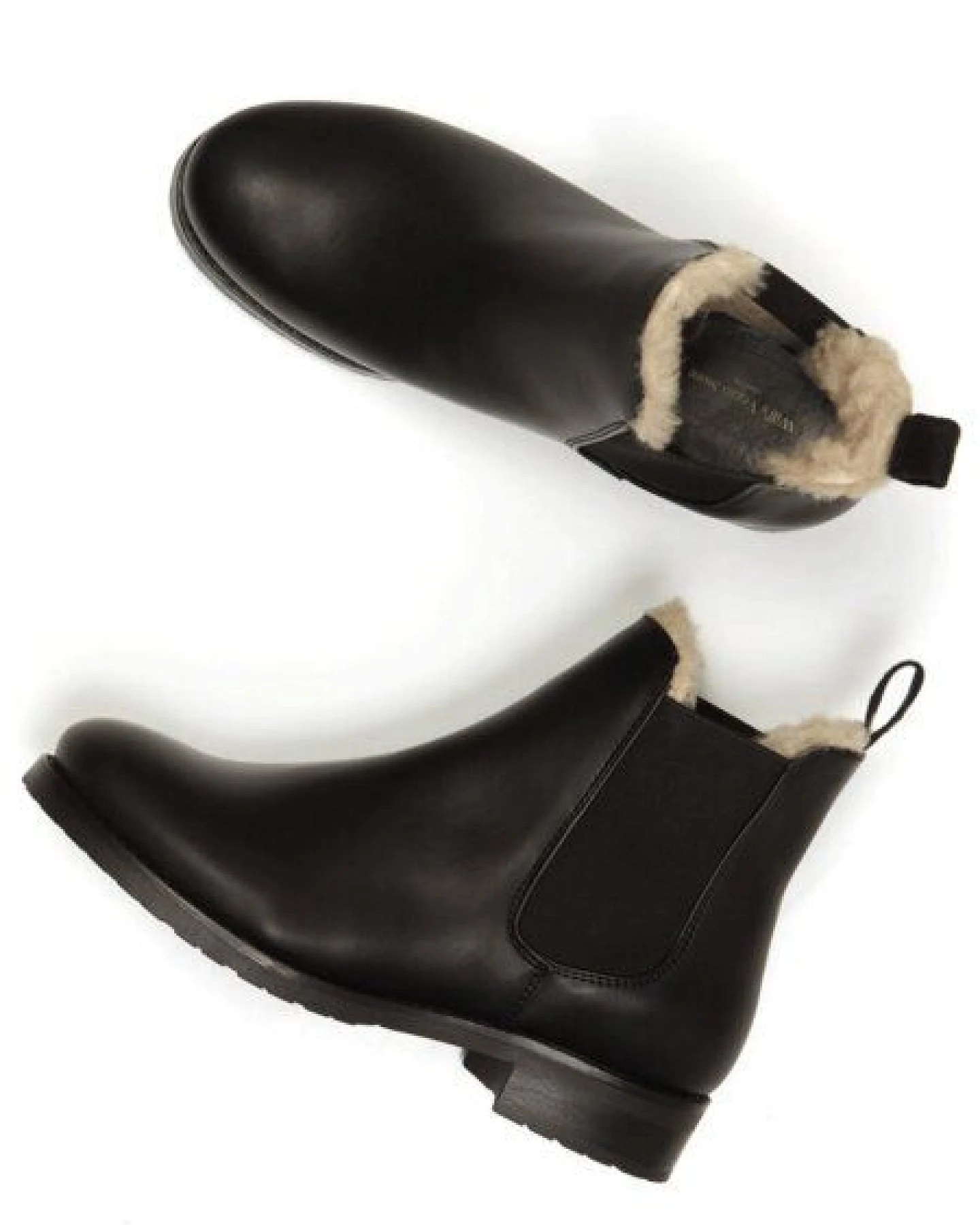 Will's Vegan Shop Luxe isolierte Smart Chelsea-Stiefel Damen – Ansicht 2