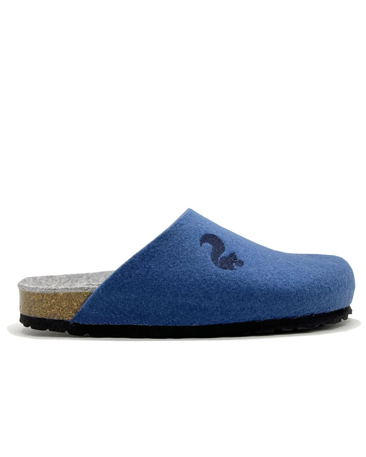thies Damen vegan Clogs Ocean Blau