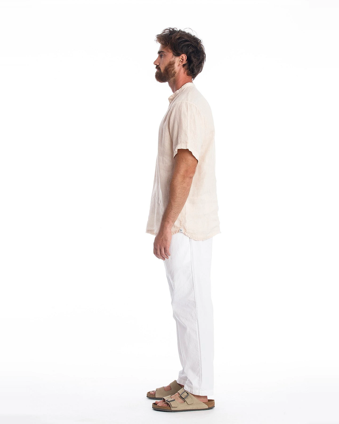 RAVENS VIEW IBIZA Herren vegan Shirt Brad Sand – Ansicht 2