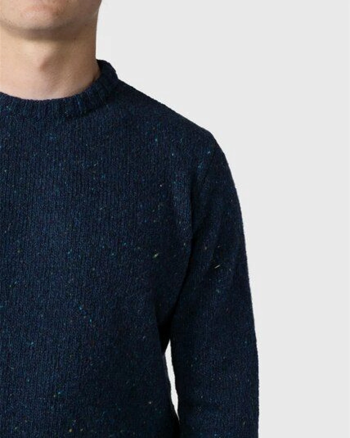 Klitmøller Collective Strick-Pullover Aage meliert aus Merinowolle - mulesingfrei – Ansicht 4