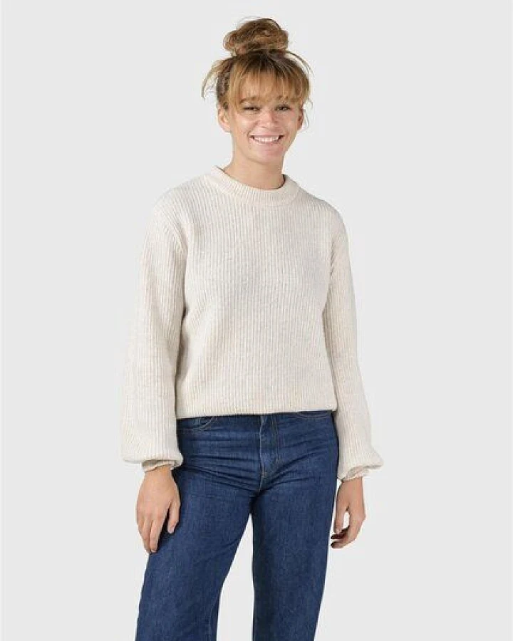 Klitmøller Collective Merino-Pullover Modell: Gerda