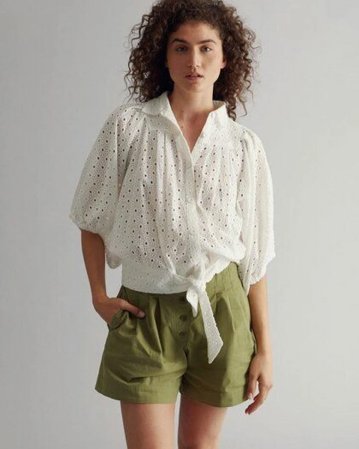 Komodo Bluse aus Bio-Baumwolle Modell: Magic Blouse