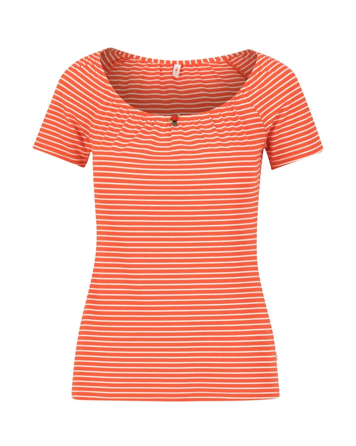 logo stripe heart t-shirt