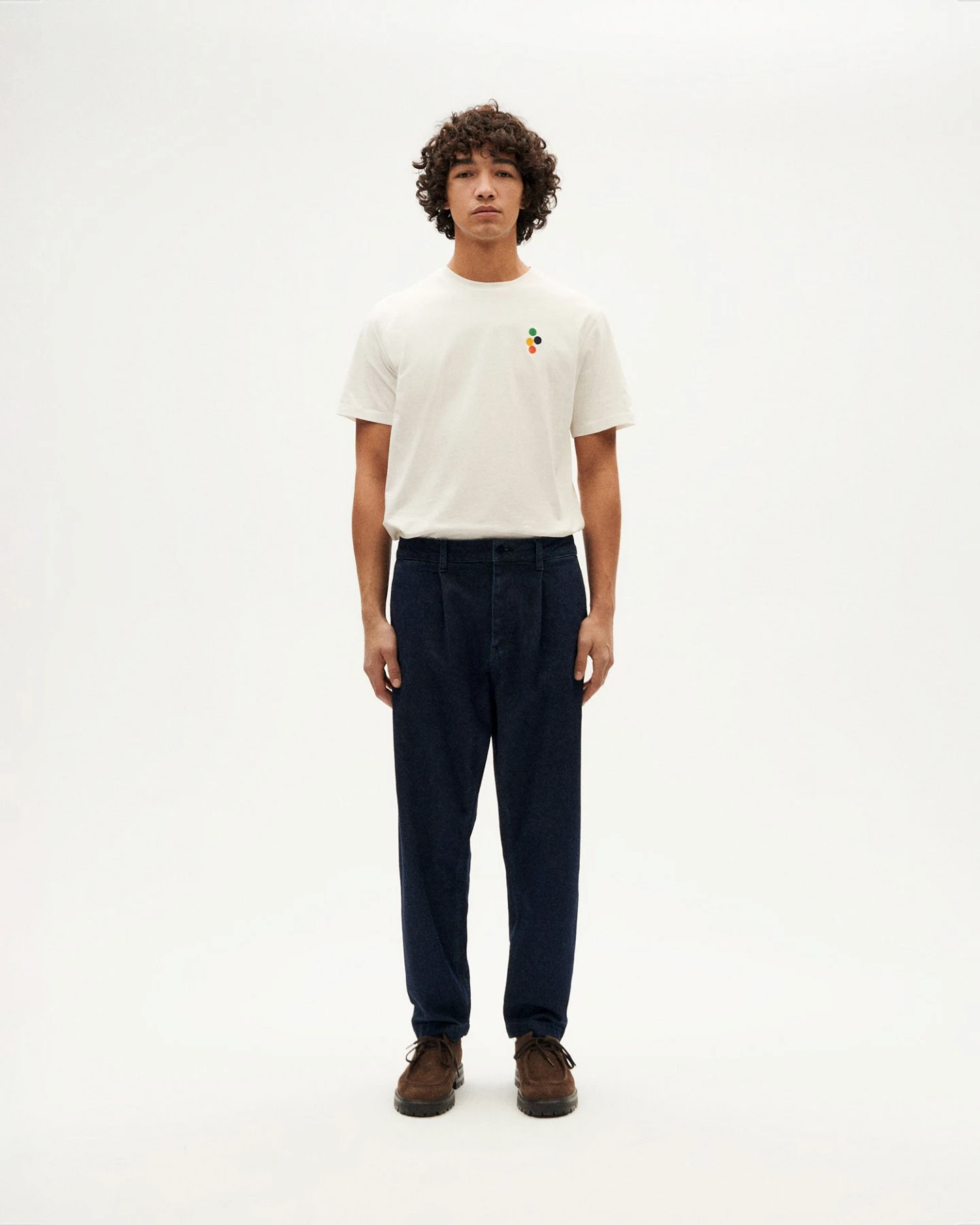 Thinking MU Herren vegan Jeans Wotan Dunkelblau – Ansicht 2