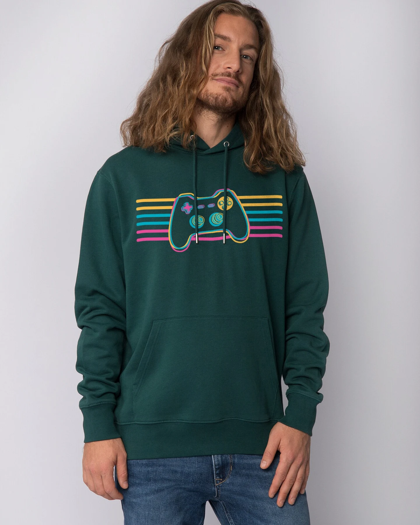 Watapparel Sweatshirt Retro Joystick – Ansicht 2