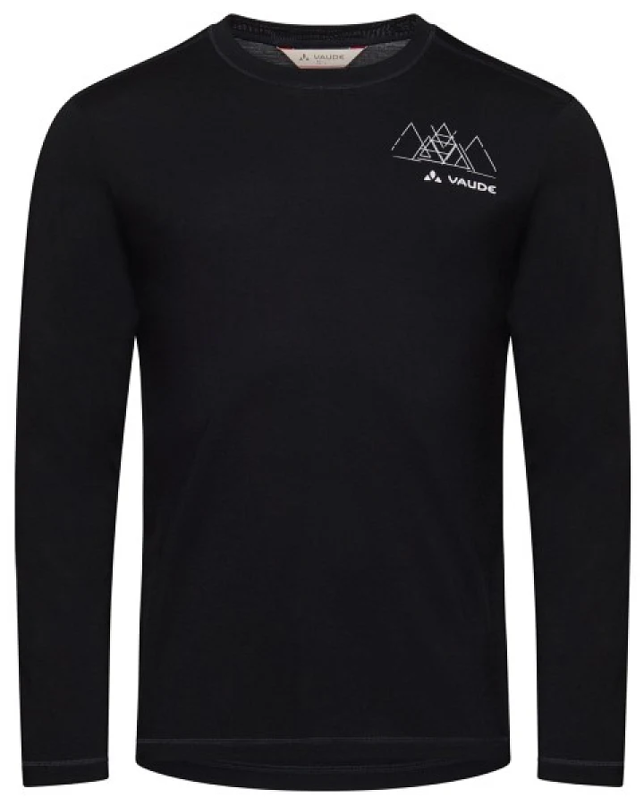 Vaude - Monviso Wool L/S T-Shirt II - Merinounterwäsche Gr M schwarz